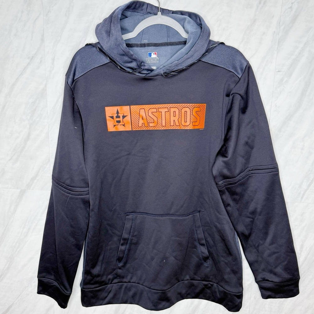 MLB Astro’s Blue Hooded Sweater Medium